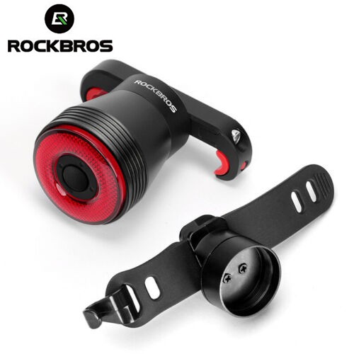 Đèn Gắn Đuôi Xe Đạp Leo Núi ROCKBROS Sạc USB Giúp Chạy Xe An Toàn Vào Ban Đêm