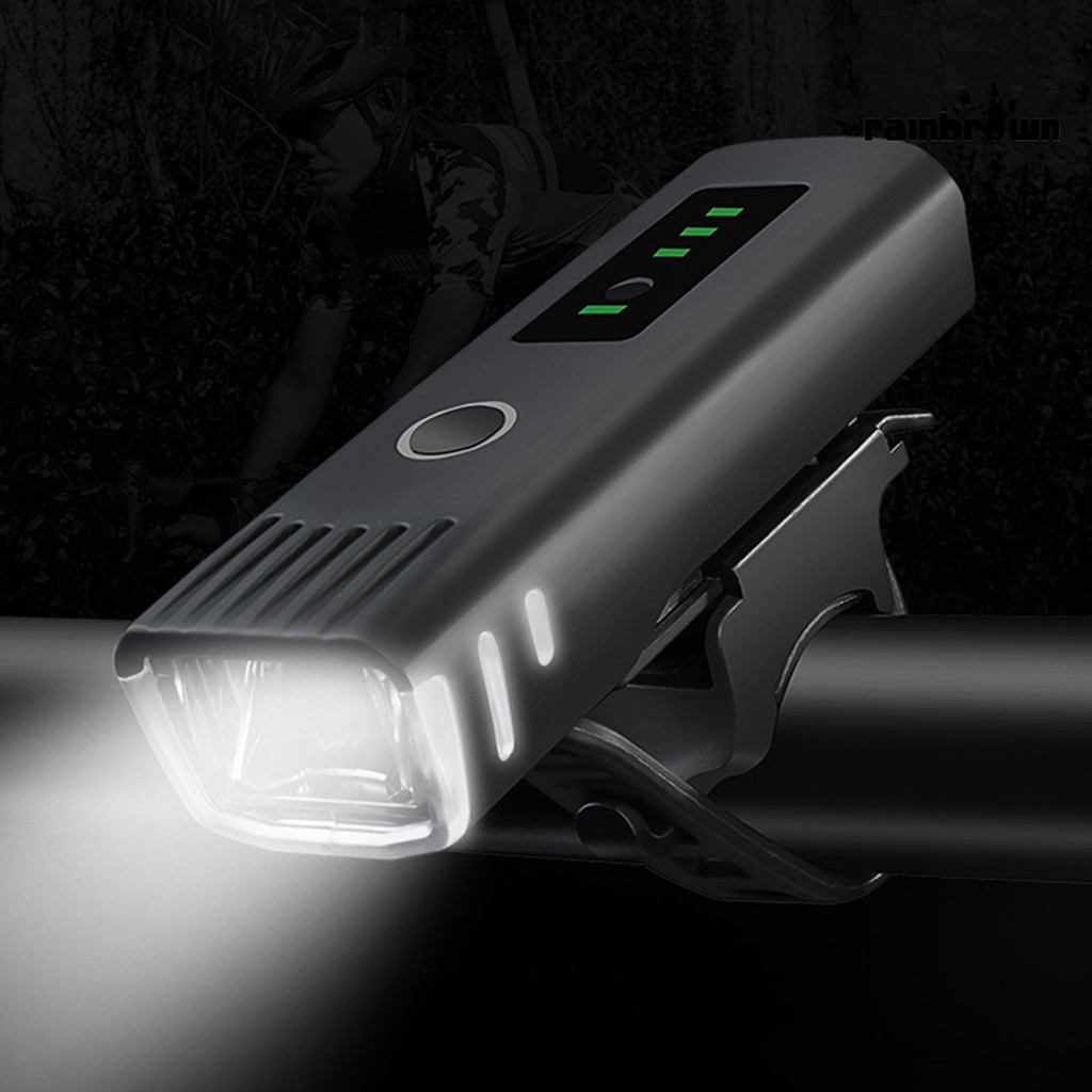 -RXZ- Bicycle USB Rechargeable Front Light LED Headlight  Bike Lamp Cycling Flashlight