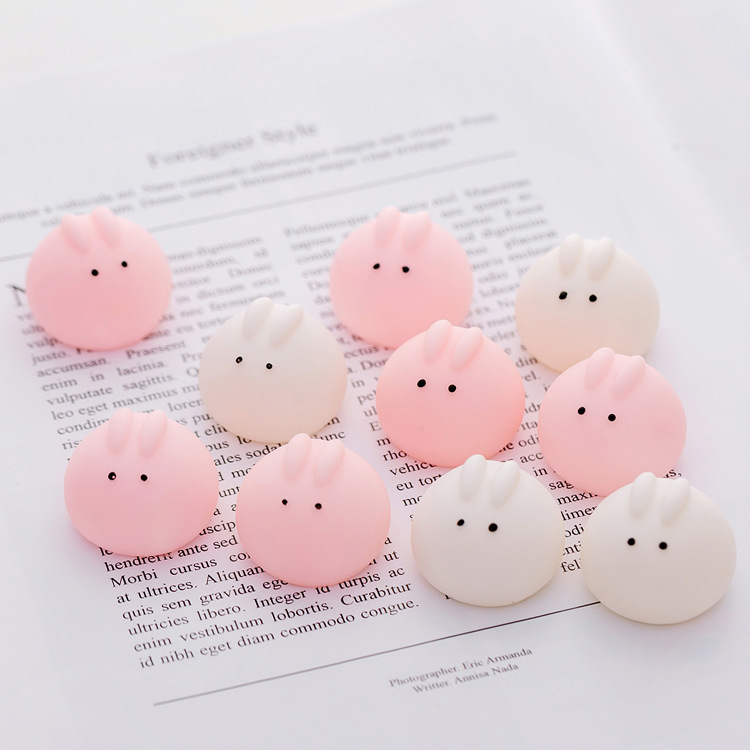 Đồ Chơi Xốp Bóp Squishy Giảm Stress Hình Thỏ Con Dễ Thương Cho Bé