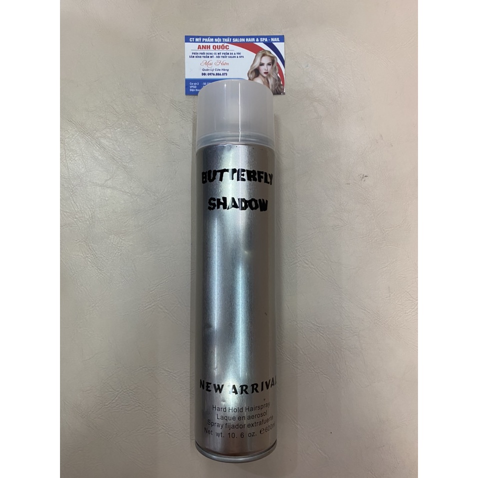 Gôm xịt tóc gôm bạc 600ml
