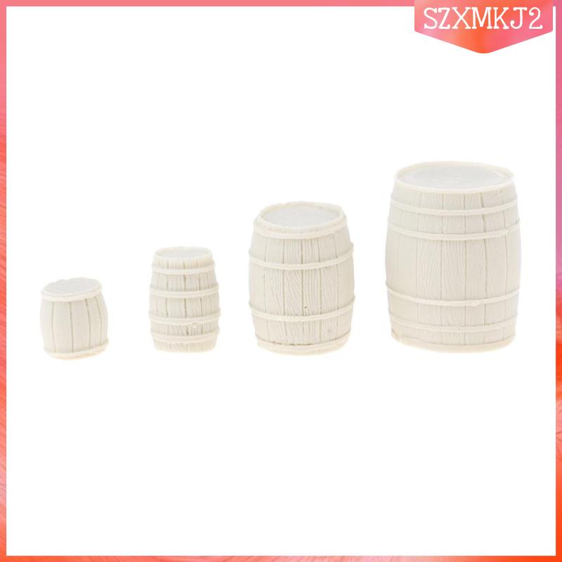 Set 4 Mô Hình Cát Chảy 4x Bằng Nhựa Resin 1: 35 Làm Đồ Thủ Công Nghệ Thuật
