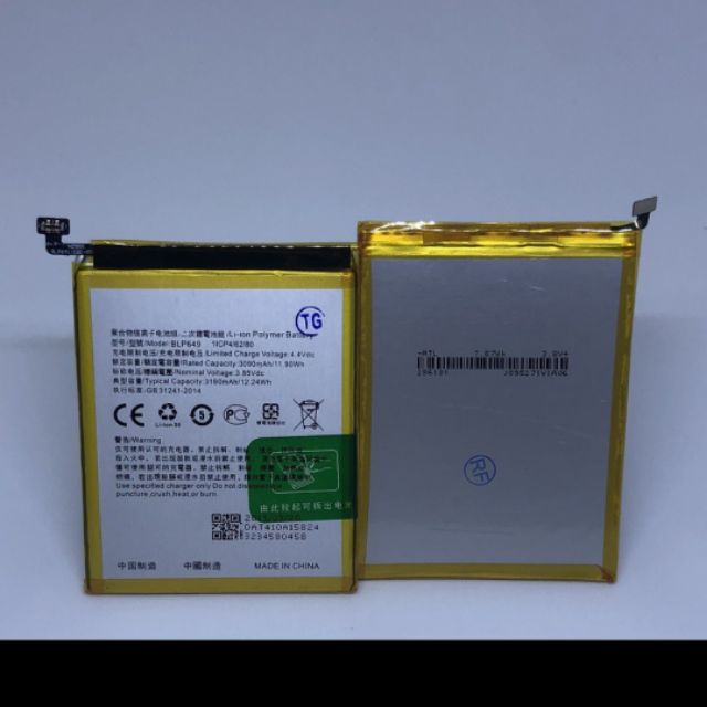 Pin Oppo A83 BLP649 3180 mAh bảo hành 6 tháng
