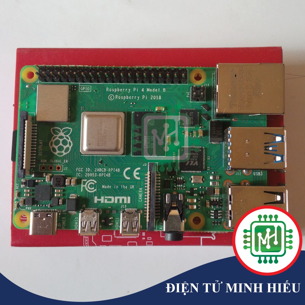 Combo Raspberry Pi 4 (4B) 2019 - Bản RAM 4GB