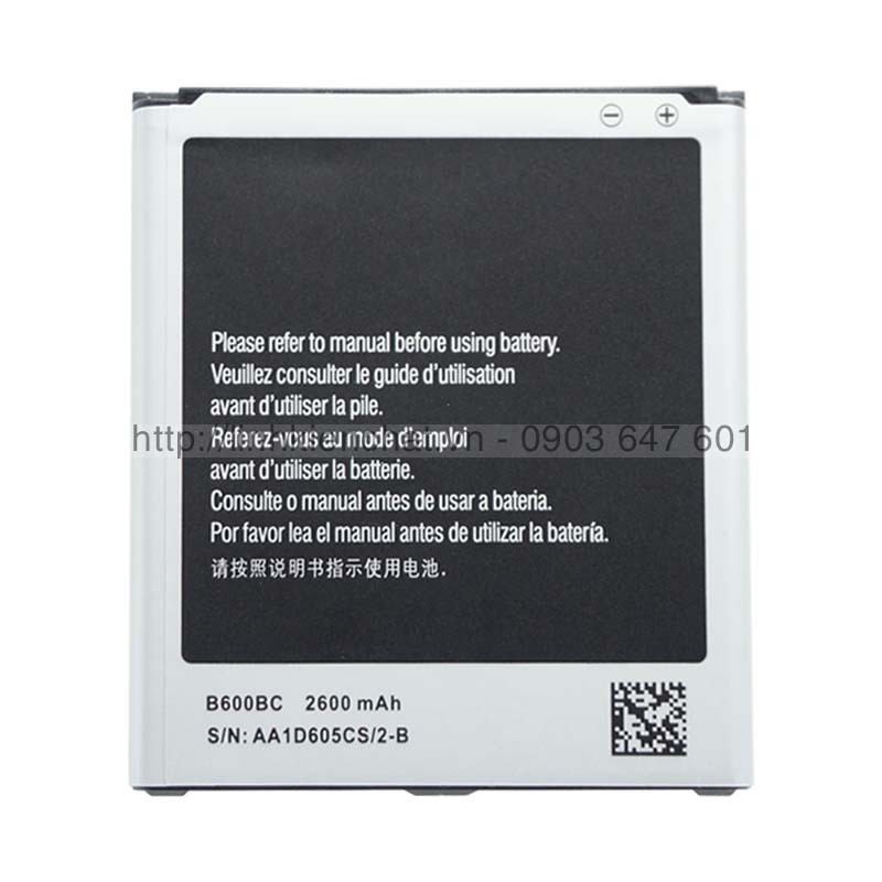 Pin Galaxy J Docomo SC-02F Mega 5.8 i9152 2600mAh 9.88Wh Zin - Hàng nhập Khẩu