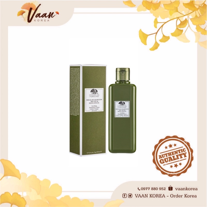 Toner Nấm Origin Dr.andrew Weil Mega - Mushroom Toner