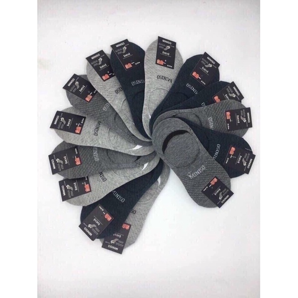 Tất chân cho Nam MINISO xuất Nhật - lố 10 đôi ( tất lười- tất ngắn cổ- tất cao cổ)