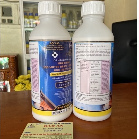 Thuốc diệt muỗi và côn trùng MAXXTHOR ⚜️FREESHIP⚜️ Xuất xứ từ Mỹ