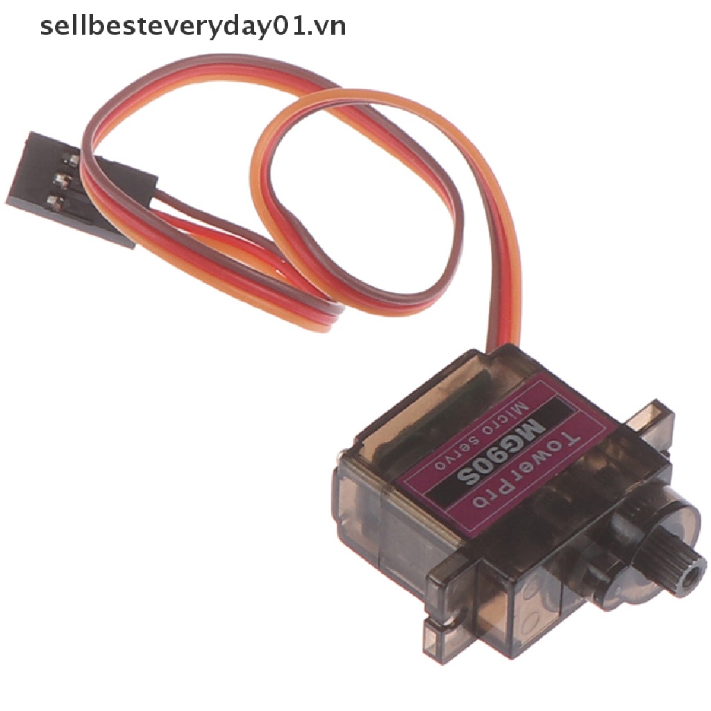 / / 1 Bộ MG90S 360° Động Cơ Servo Micro 4.8V Cho Máy Bay Điều Khiển Từ Xa