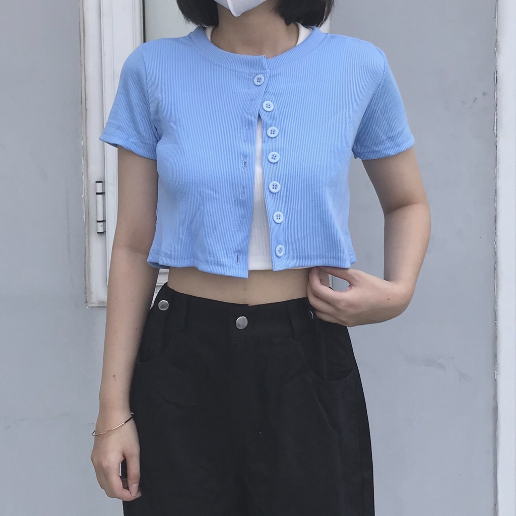 Áo Croptop LIN Ulzzang Nữ 1hitshop