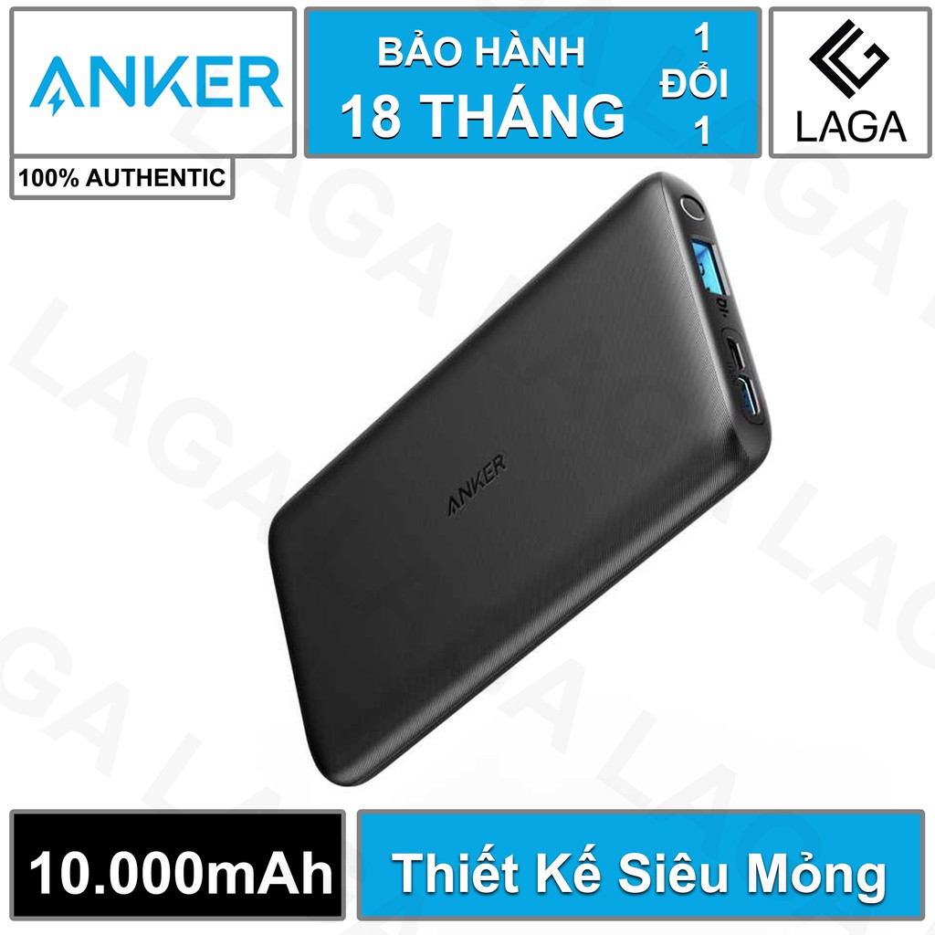 Pin sạc dự phòng ANKER PowerCore Lite 10000mAh - A1232 - LAGA