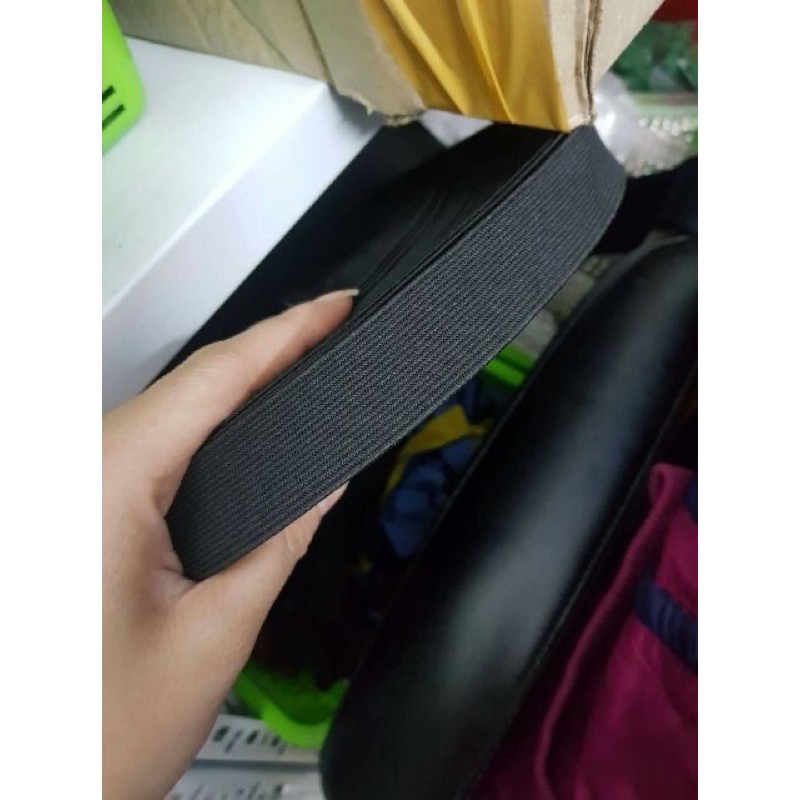 Chun đen cuộn 10m bản 2cm