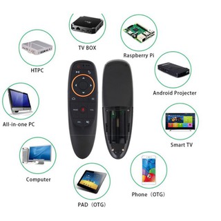Điều khiển Chuột bay Voice G10S  - Remote Mouse Air Voice g10s sử dụng cho TV Box tìm kiếm giọng nói