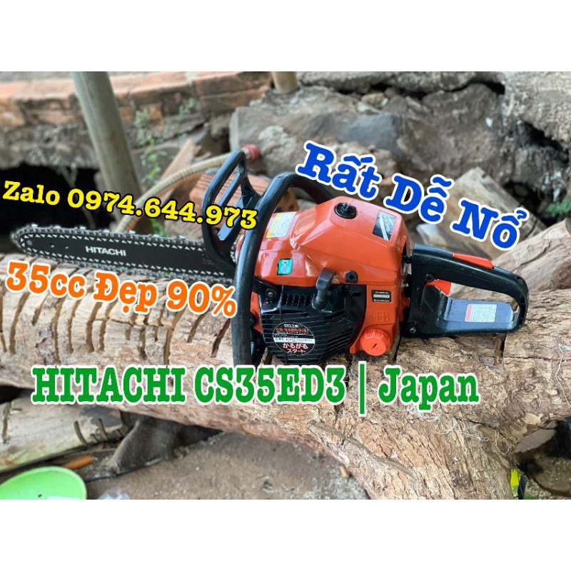 máy cưa xích nhật bản | hitachi cs35ed