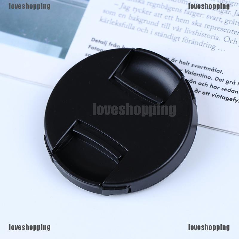 ❀GIÁ RẺ❀49/52/58/62/67/72/77/82mm Snap-on front lens cap