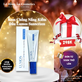 Kem Chống Nắng Kiềm Dầu Lumos Sunscreen Kem Chống Nắng Nâng Tone SPF50+