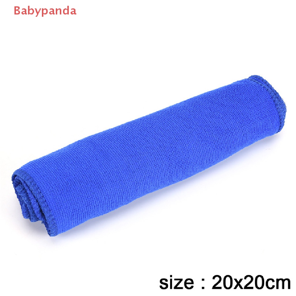 Set 5 Khăn Lau Xe Hơi Hình Vuông Bằng Sợi Microfiber Mềm Mịn