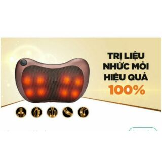 Gối masa hồng ngoại 8 bi