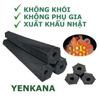 1kg Than củi sạch không khói - Than nướng BBQ - Than mùn cưa ép