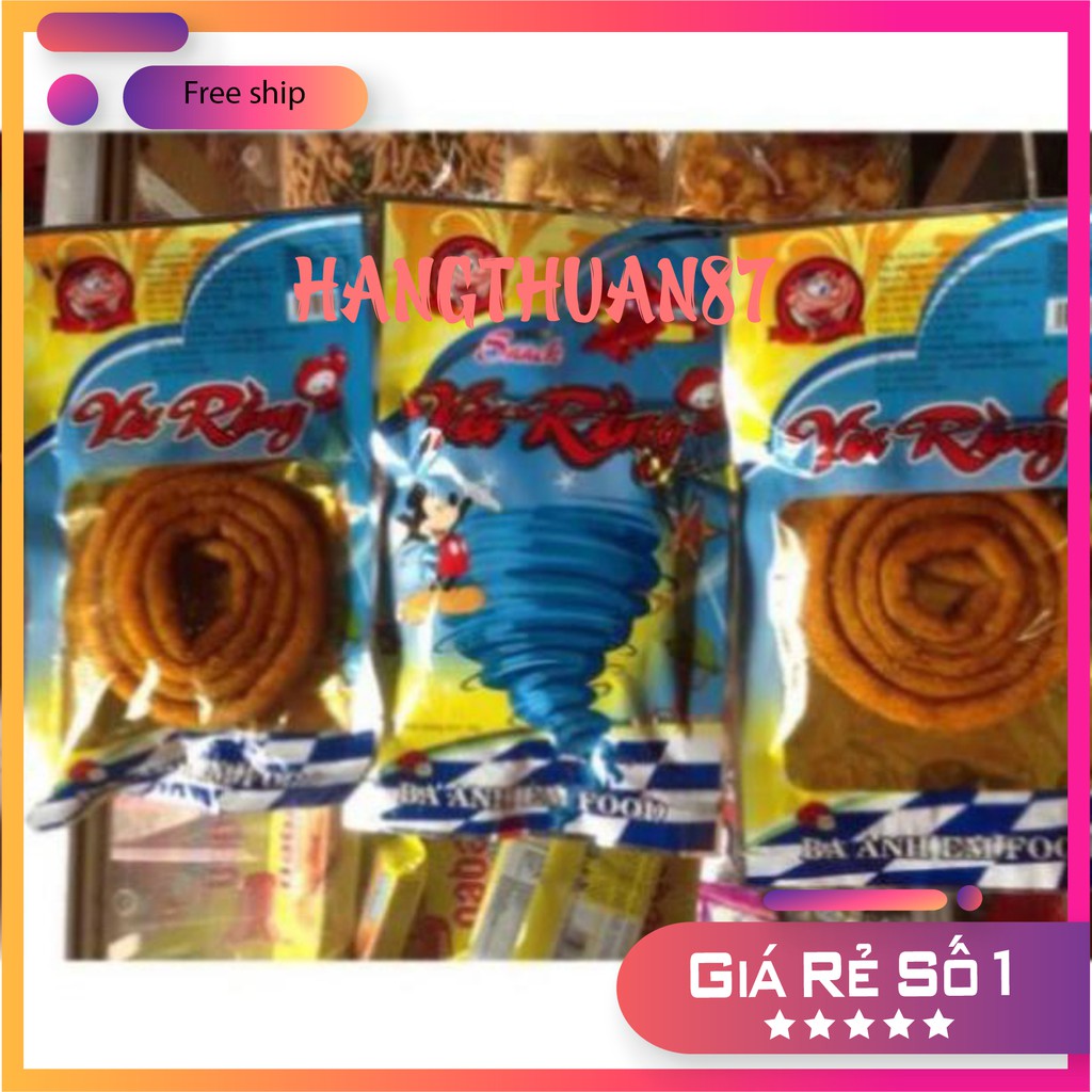 Freeship 50k Cay vòi rồng (1 gói) siêu ngon