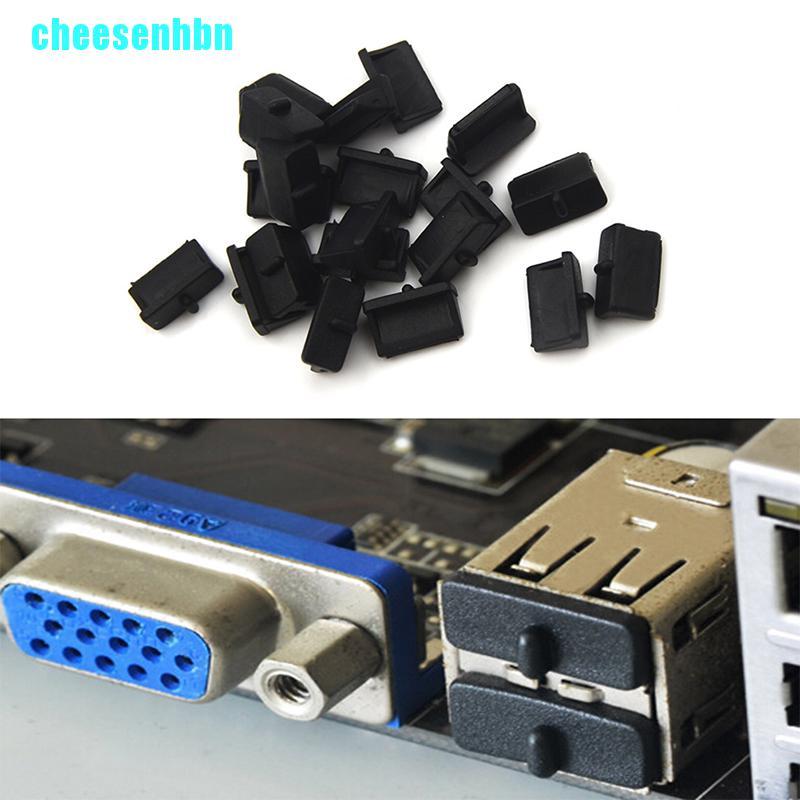 Bộ 20 Nút Nhựa Mềm Che Cổng Usb Chống Bụi Cho F