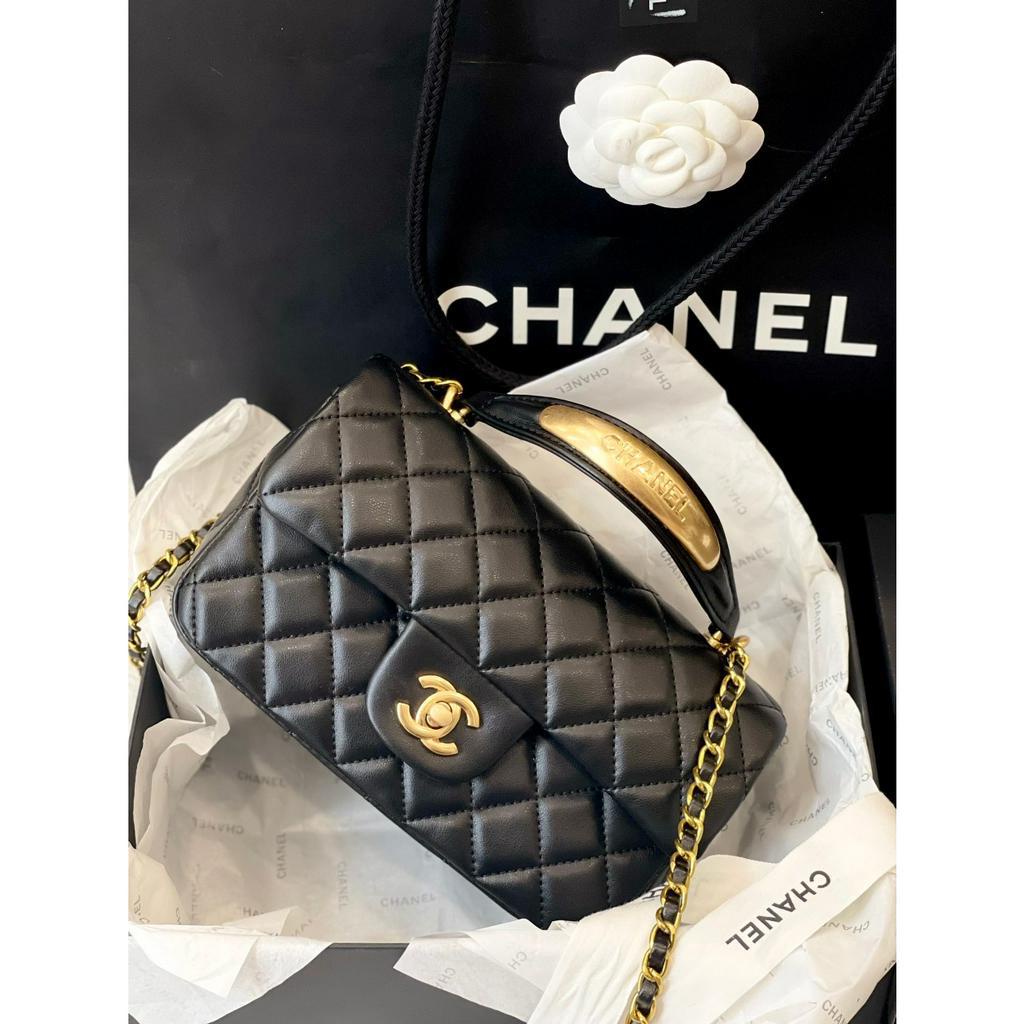 TÚI CHA NEO QUAI XÁCH KIM LOẠI SZ20 DA THẬT