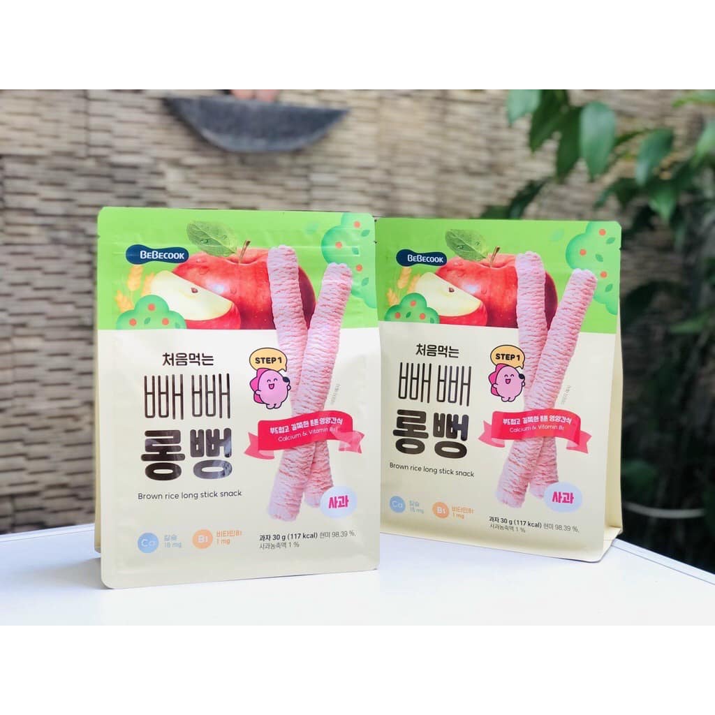Bánh Gạọ Lứt Bebecook Bánh Gạo Cho Bé Thơm Ngon Nhiều Vị Dễ Tan