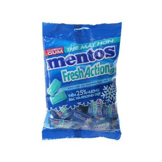 Kẹo Singum hương bạc hà - khuynh diệp Mentos 112gr