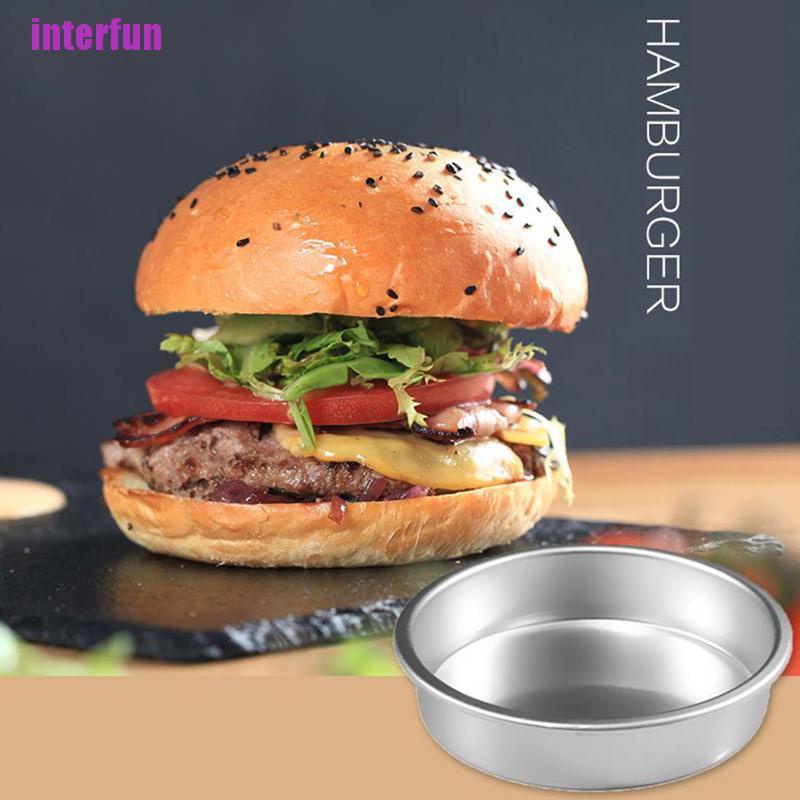 Khuôn Làm Bánh Hamburger 11 Ngăn Bằng Nhôm Cao Cấp