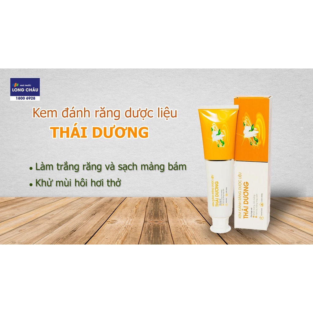 Kem đánh răng dược liệu Sao Thái Dương