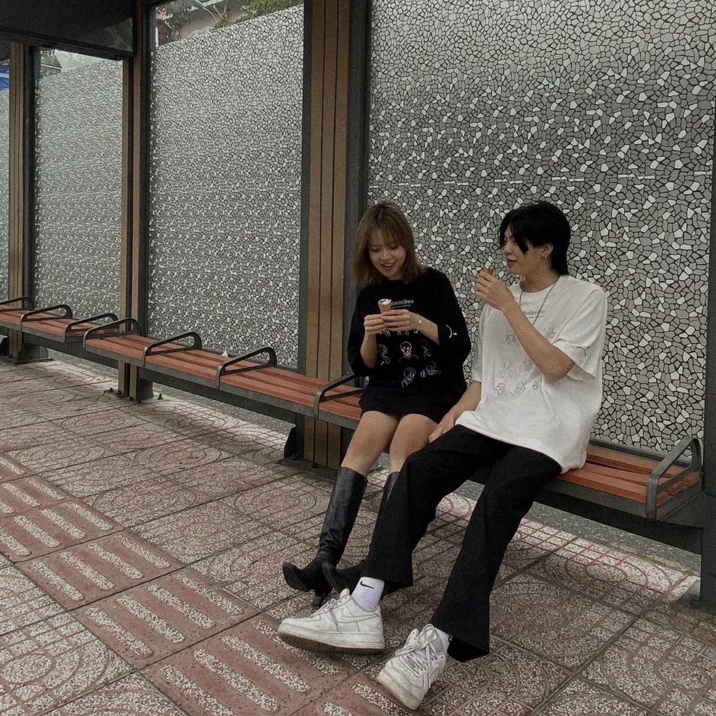 Áo thun tay lỡ unisex nam nữ SADBOIZVIBES  TOS TEE (LOGO IN)form rộng phong cách ulzzang