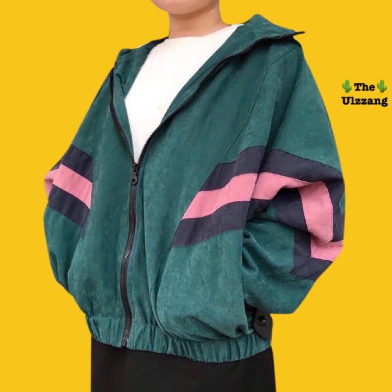 🌵 𝐓𝐡𝐞𝐔𝐥𝐳𝐳𝐚𝐧𝐠 🌵 CM Áo Khoác Dù QC Phối Sọc Cánh Dơi (Kèm Video, Hình Thật)