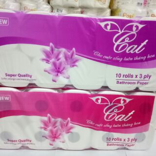 Giấy  vệ sinh  Cat  cao  cấp