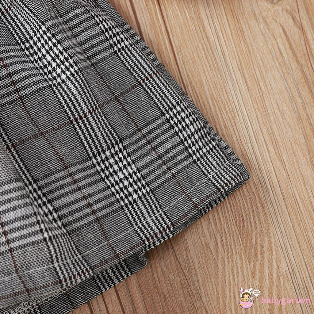 Đầm Công Chúa Tay Dài Cổ Tròn Cho Bé Gái