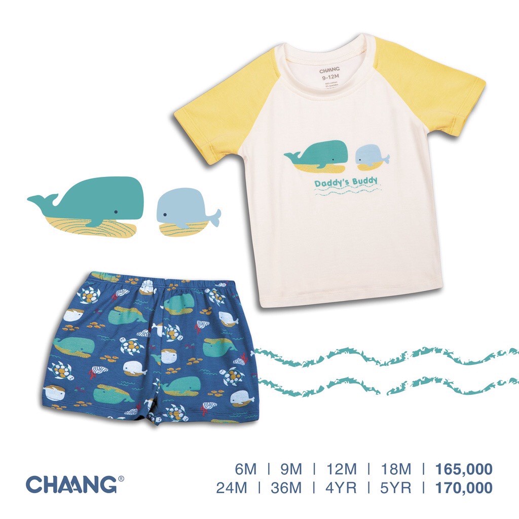 Chaang bộ cộc tay cho bé trai, bé gái chất cotton dành cho bé từ 3 tháng đến 5 tuổi SS2022D01