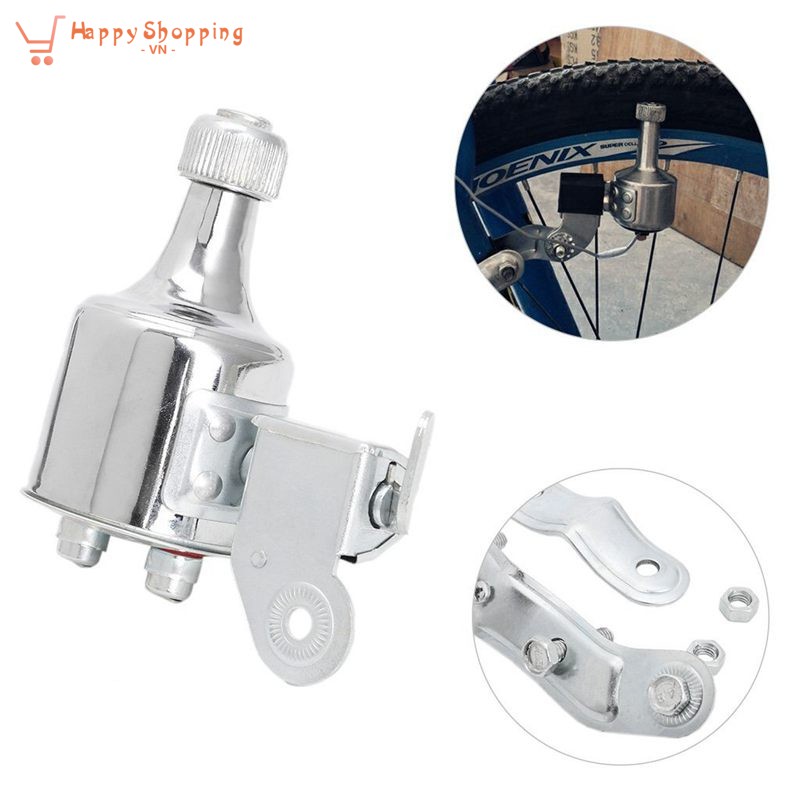Bộ đèn chiếu sáng 12V 6W dynamo gắn xe đạp tiện dụng