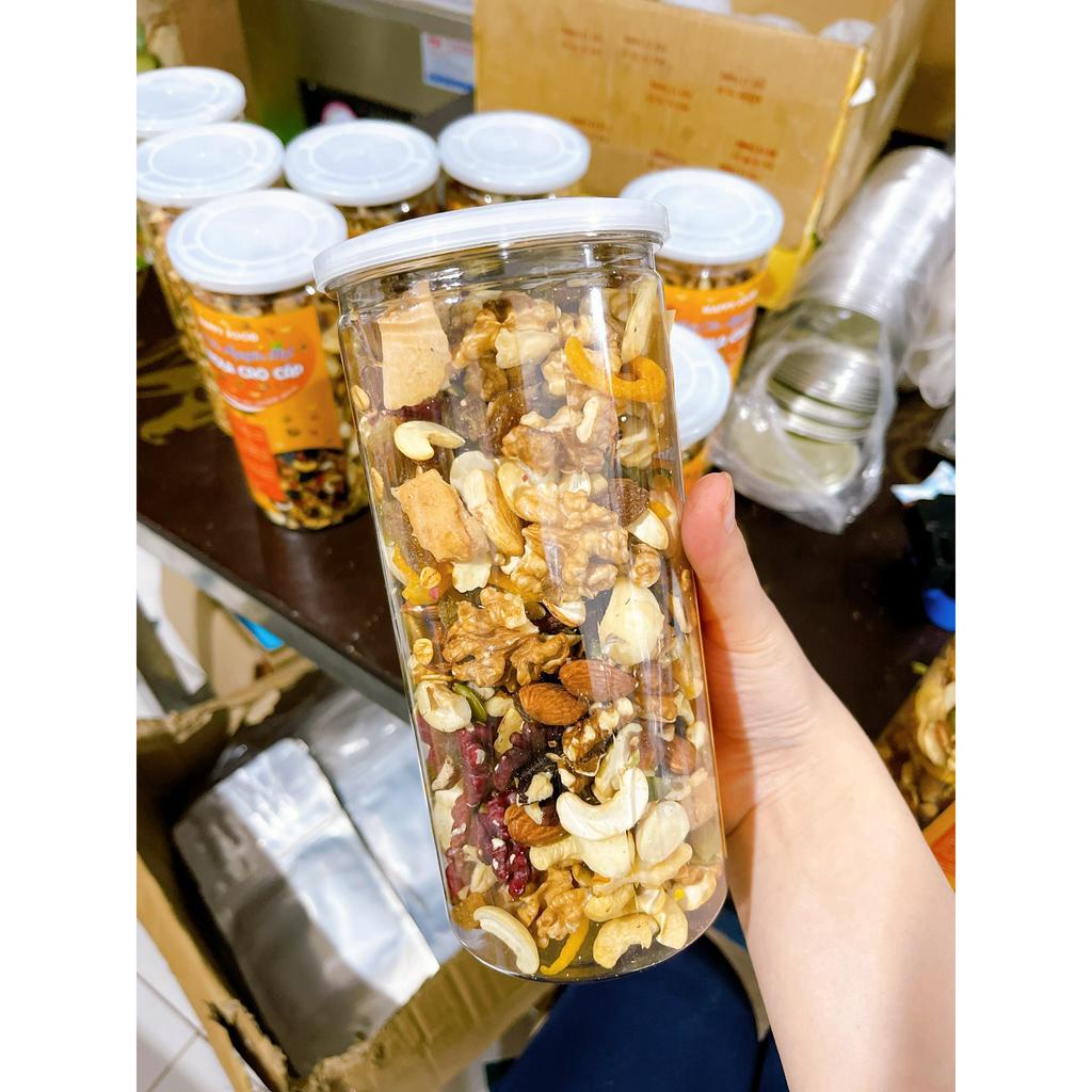 Granola Siêu hạt Macca ăn kiêng ngũ cốc giảm cân dinh dưỡng nhiều hương vị dinh dưỡng cho người tập gym, yoga, zumba