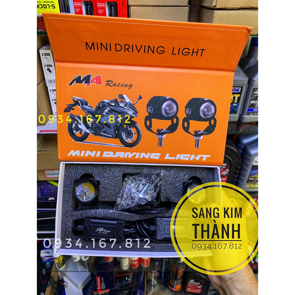 Đèn Trợ Sáng Bi Cầu Mini Hàng Chính Hãng MA RACING