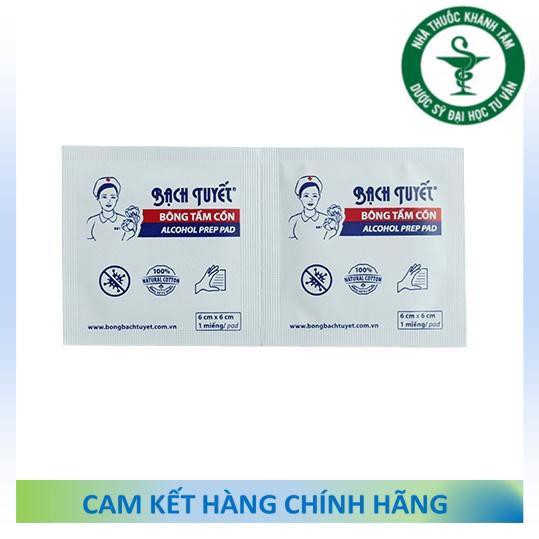 ! ! Bông Tẩm Cồn Bạch Tuyết - Alcol pad - Alcohol pad