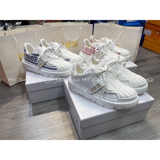 [Có sẵn][Ht Sneaker] Giày Sneaker Luxury Dior D.I.O.R ID Full White-Siêu Cấp
