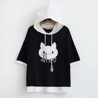 áo kawaii mèo