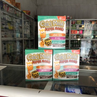 Calci milk super nano bổ sung canxi và các loại vitamin cho trẻ từ 6 tháng tuổi