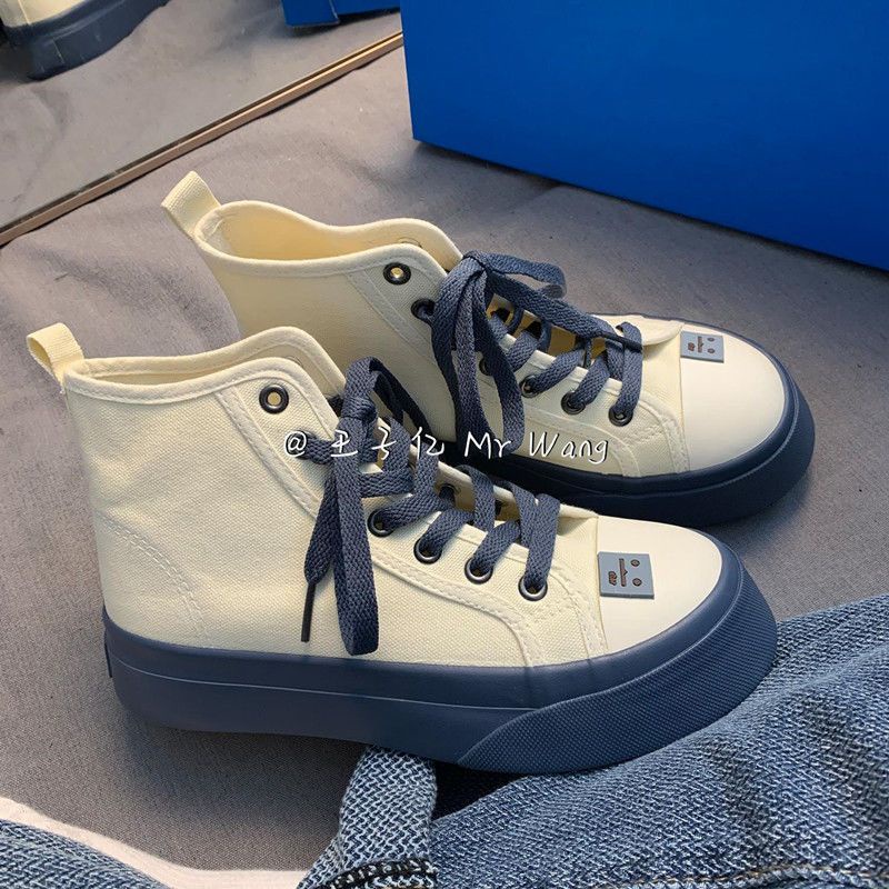 (Ordertrung)GIÀY CANVAS HỌC SINH ĐẾ BÁNH MỲ (video và ảnh shop quay)