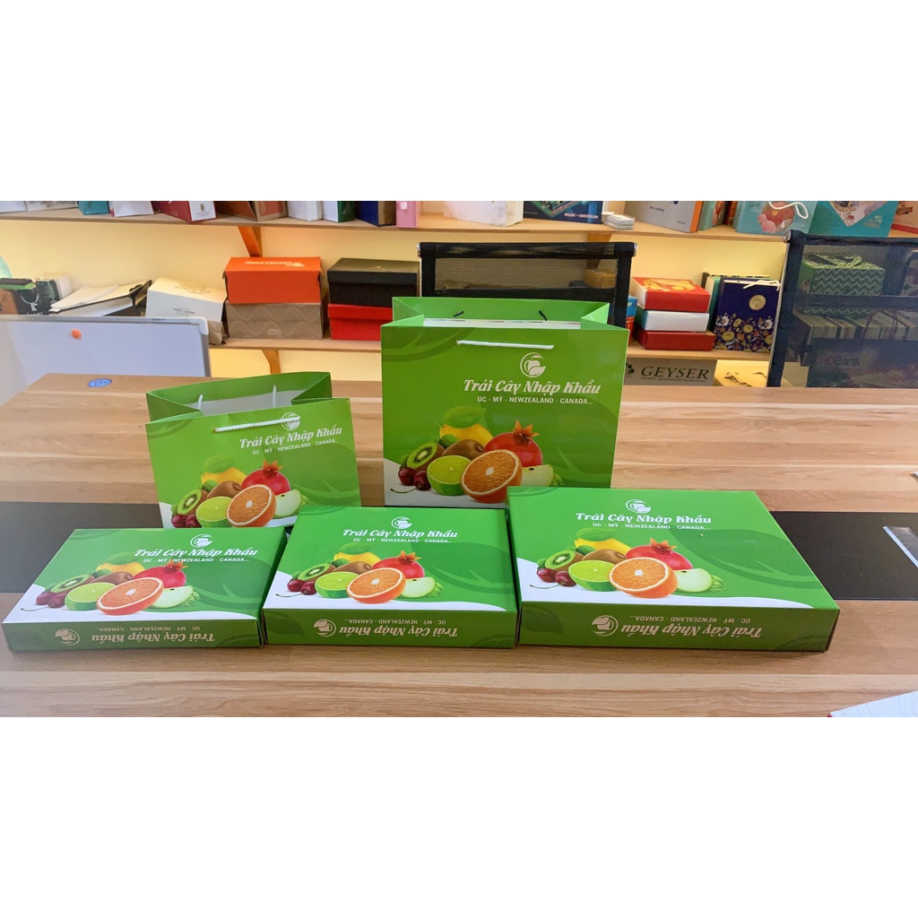 Khay giấy- đựng hoa quả combo 10 khay | BigBuy360 - bigbuy360.vn