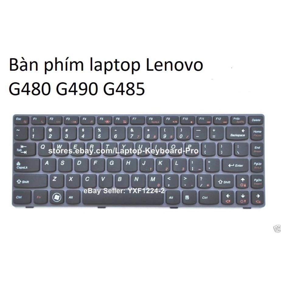 💝Freeship💝 Thay bàn phím laptop Lenovo G480 G490 G485