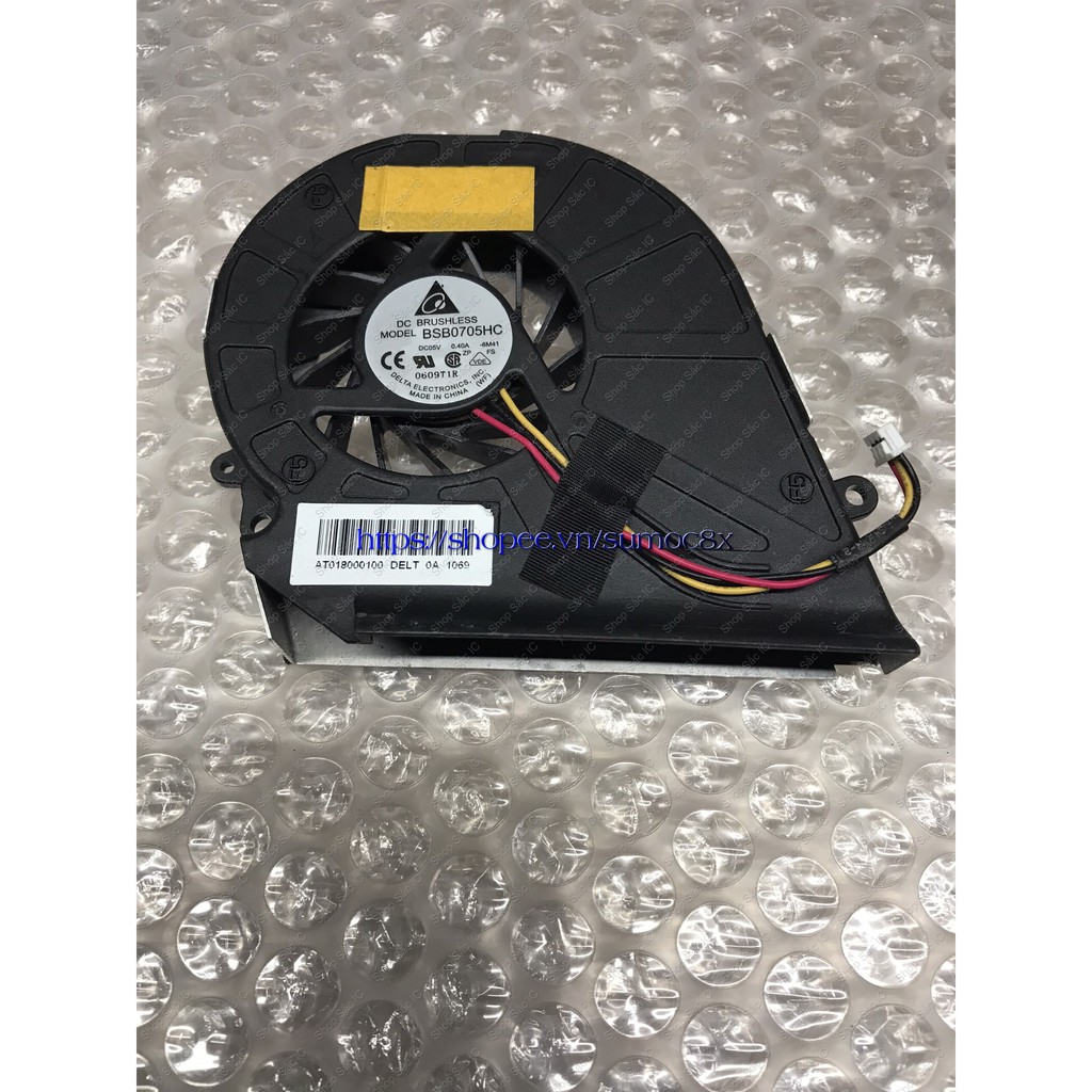 Quạt tản nhiệt TOSHIBA A200 A205 A210 A215 L450 200 205 210 215 450 dùng thay thế quạt không thể sửa chữa