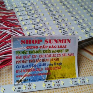 Led thanh 12V siêu sáng 50cm 72 chip