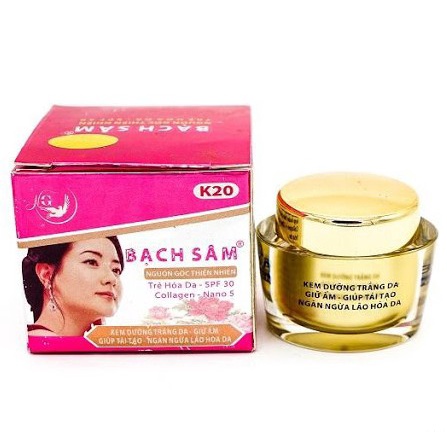 Kem dưỡng trắng - Giữ ẩm - Tái tạo - Chống nắng Bạch Sâm k20 | BigBuy360 - bigbuy360.vn