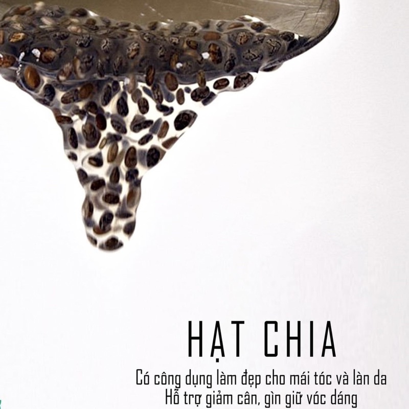 Hạt Chia Organic Nhập Khẩu Úc 500gr | Bột Natural