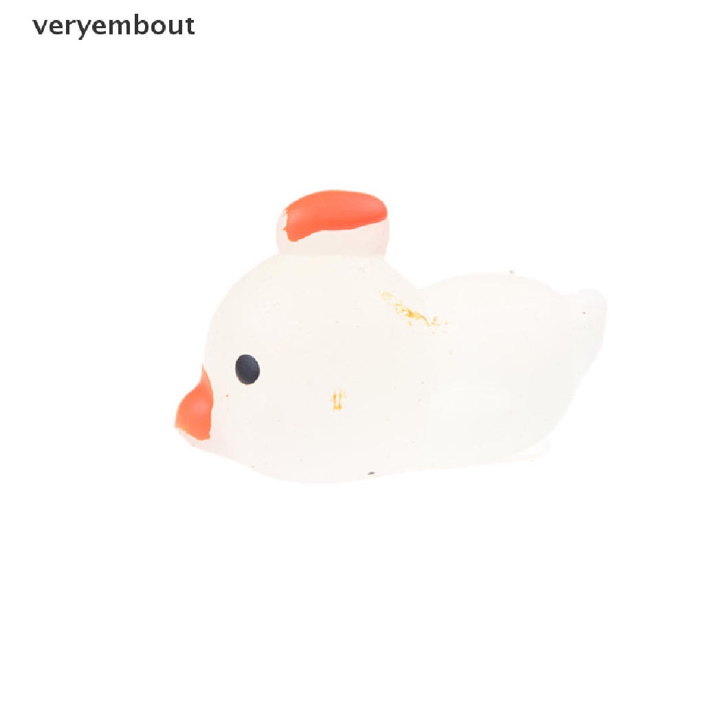 Đồ Chơi Nắn Bóp Đàn Hồi Giảm Stress Hình Chú Cừu Mochi Có Đèn Phát Sáng Dễ Thương