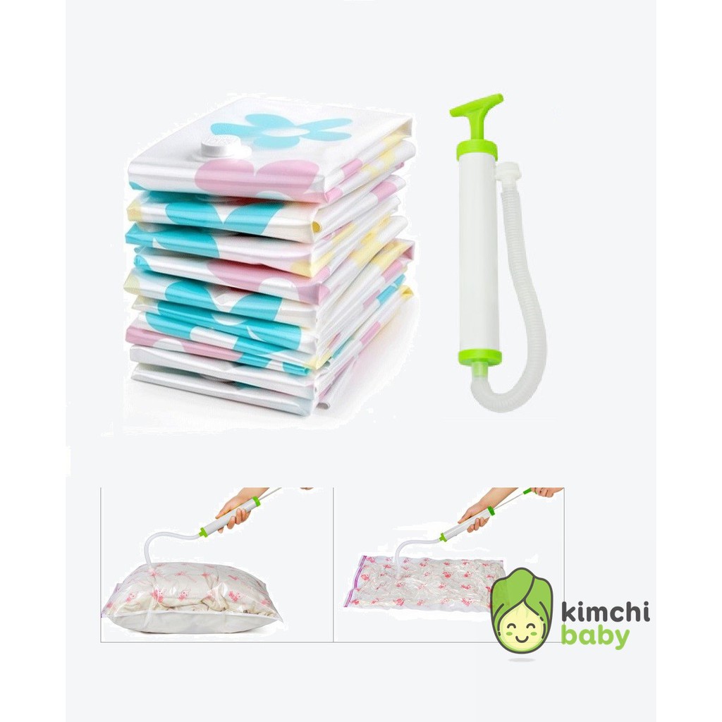 Túi hút chân không bảo quản quần áo, chăn màn - Gọn gàng, ,chống nấm mốc , bụi bẩn CAROBY THCK01